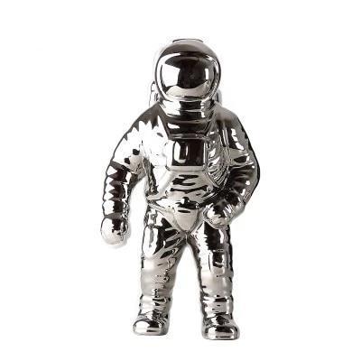 Astronautenvaas — decoratieve plantenpot met ruimtethema voor in huis
