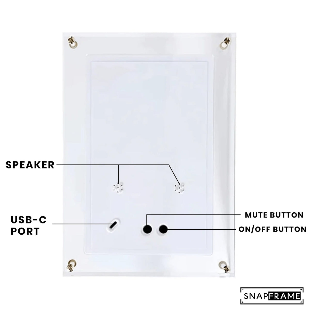 Snap Frame Digital Picture Frame — Instant Memory Display