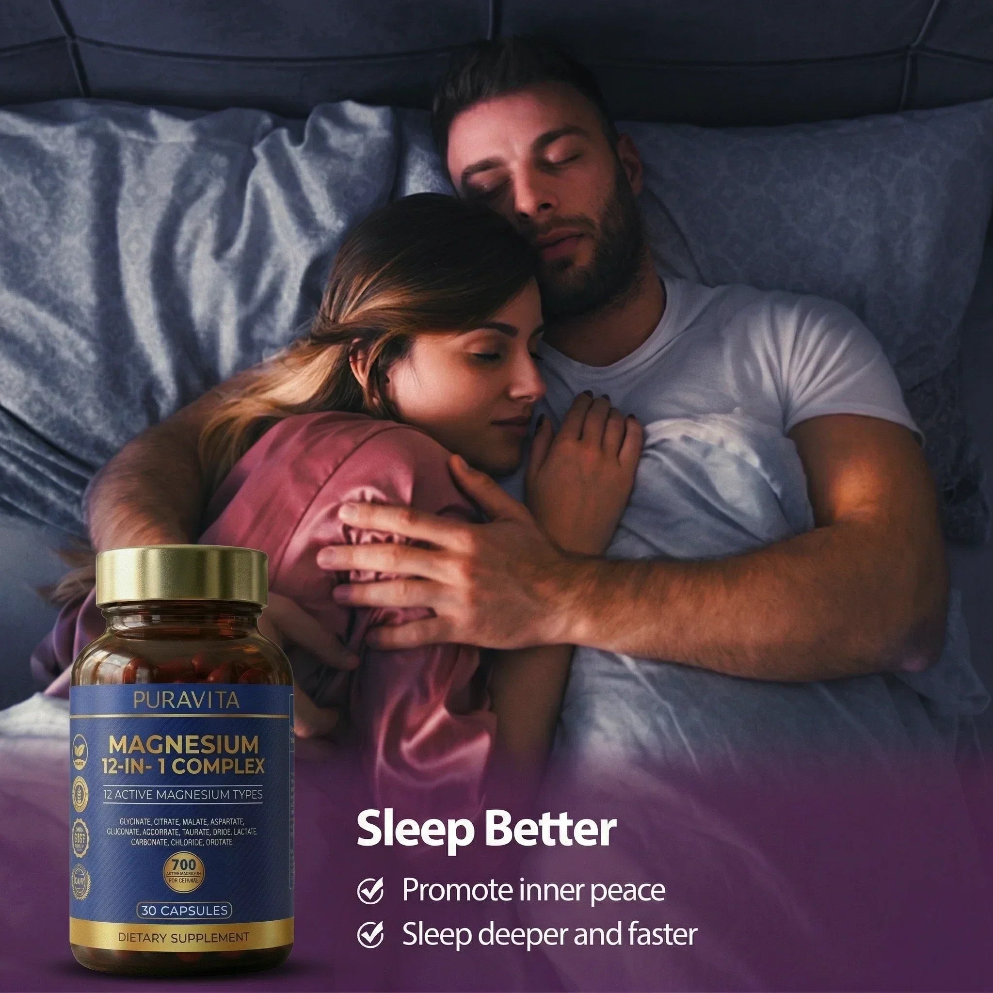 Twelve-Form Magnesium Formula — Complete Daily Mineral Supplement