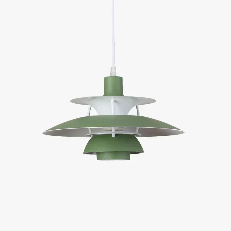 Morandi modern LED-hänglampa — färgglad skärm