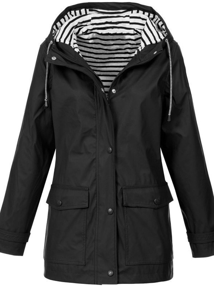 ChicGuard wasserdichte, winddichte Jacke – Trenchcoat-Stil für Frühling und Herbst
