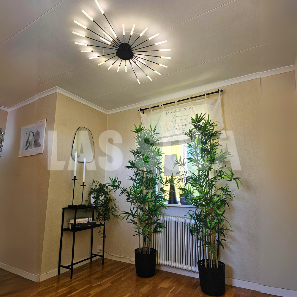 مصباح سقفي عصري Asterra Albina — يغطي غرفًا بمساحة من 10 إلى 15 m²