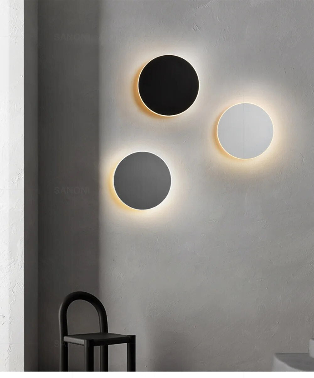 Sleeksphere Round LED Wall Lamp — Modern Style Lighting