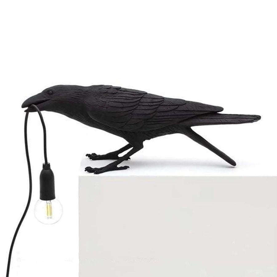 Fuglelampen — elegant LED-væglampe med yndefuldt fugledesign