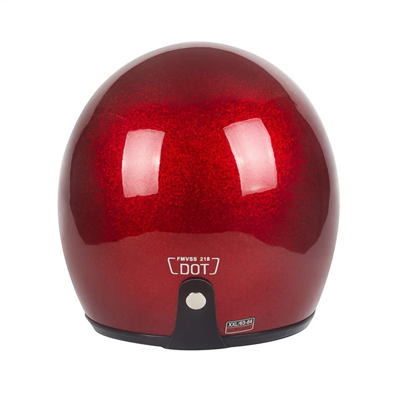 Retro Cruiser DOT-zertifizierter leichter Jethelm