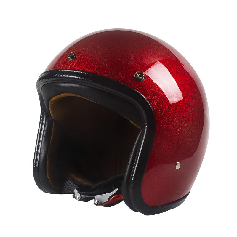 Retro Cruiser DOT-zertifizierter leichter Jethelm