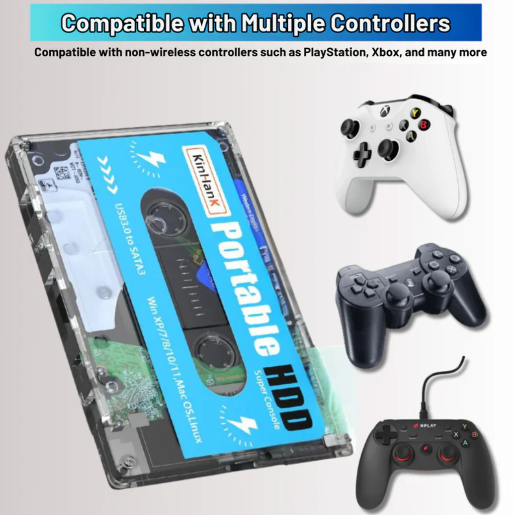 Console di gioco Nova Vault con 110.000 titoli classici su 80 emulatori