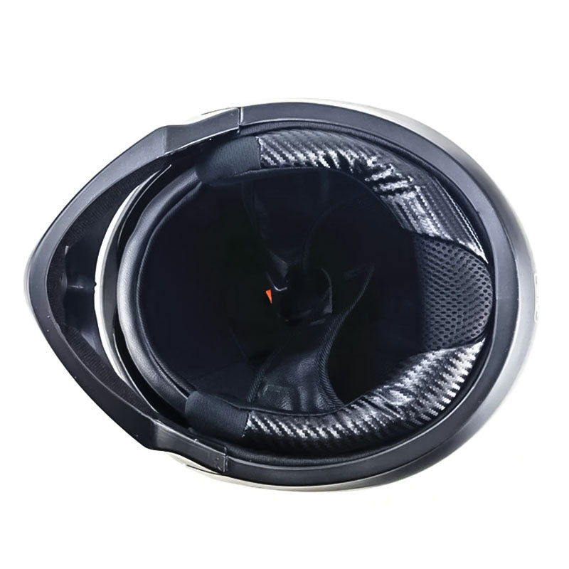 Pilot Motorcycle Helmet — Aerodynamic Design, Dark Visor