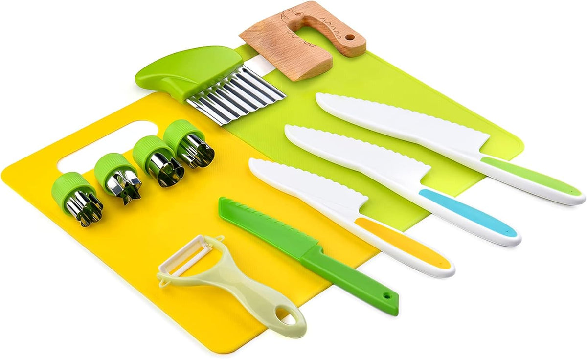 Ensemble de cuisine sécurisé LittleChef pour enfants — Ustensiles de cuisine amusants