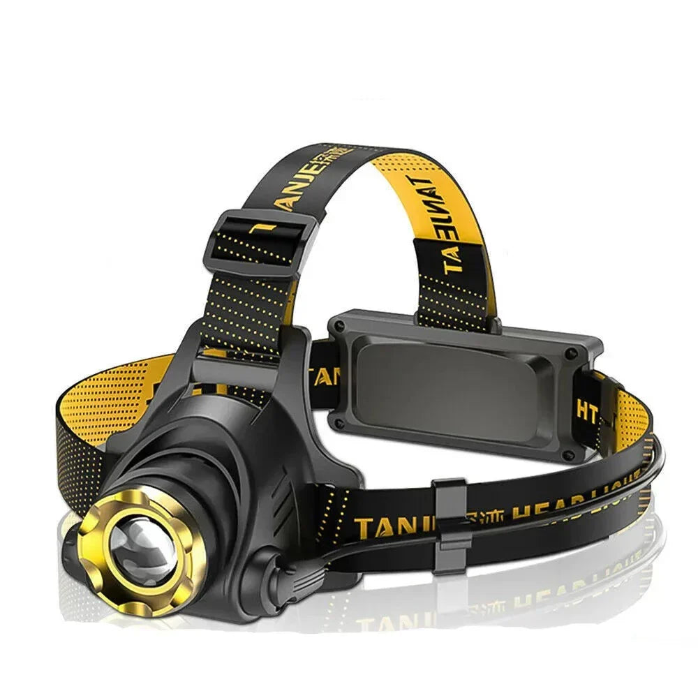 Dobíjecí taktická čelovka ApexVolt Pro 990000LM