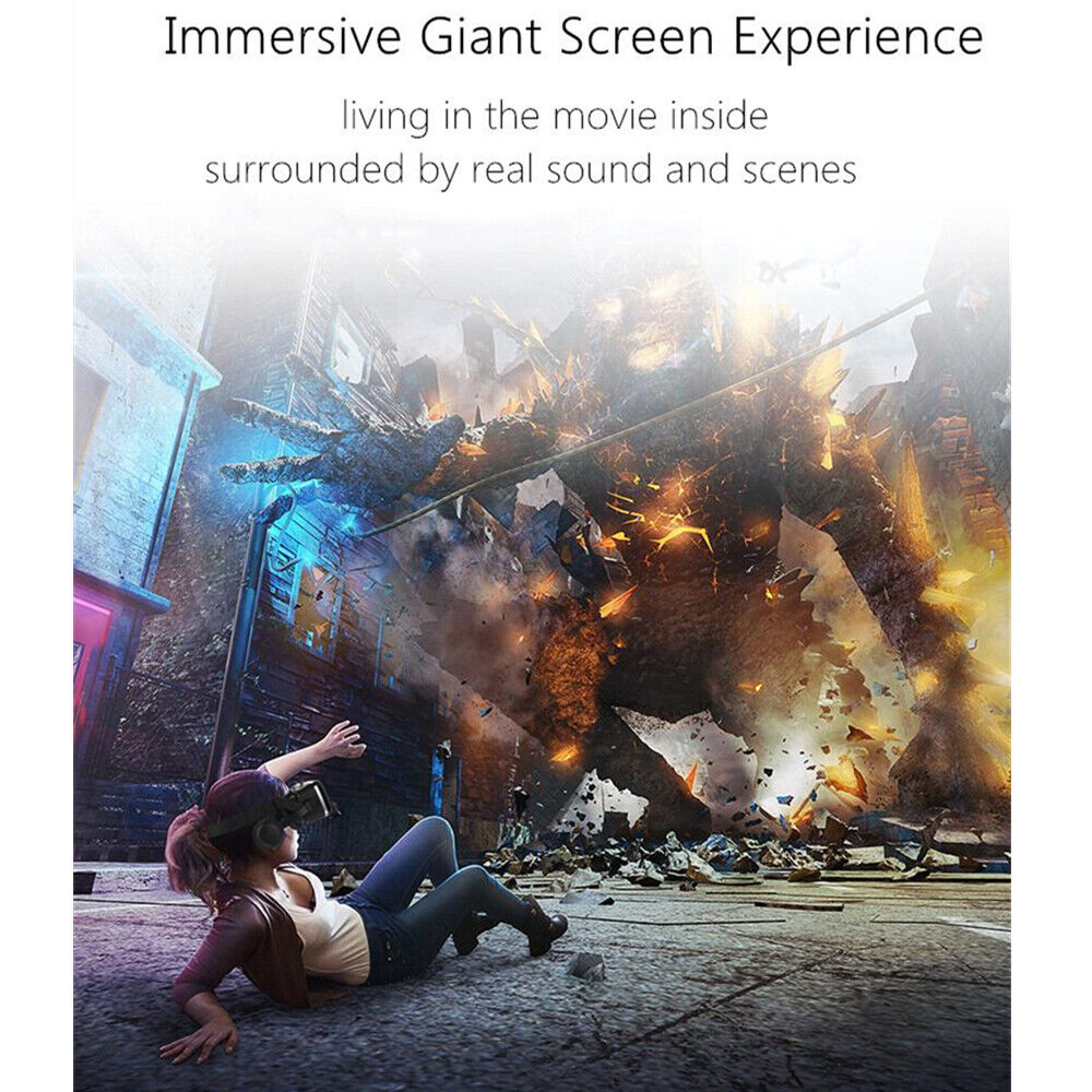 360° VR-headsetbriller til smartphone — Bluetooth-fjernbetjening