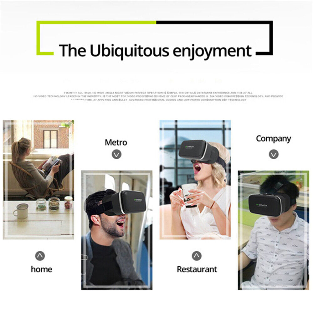360° VR-headsetbriller til smartphone — Bluetooth-fjernbetjening