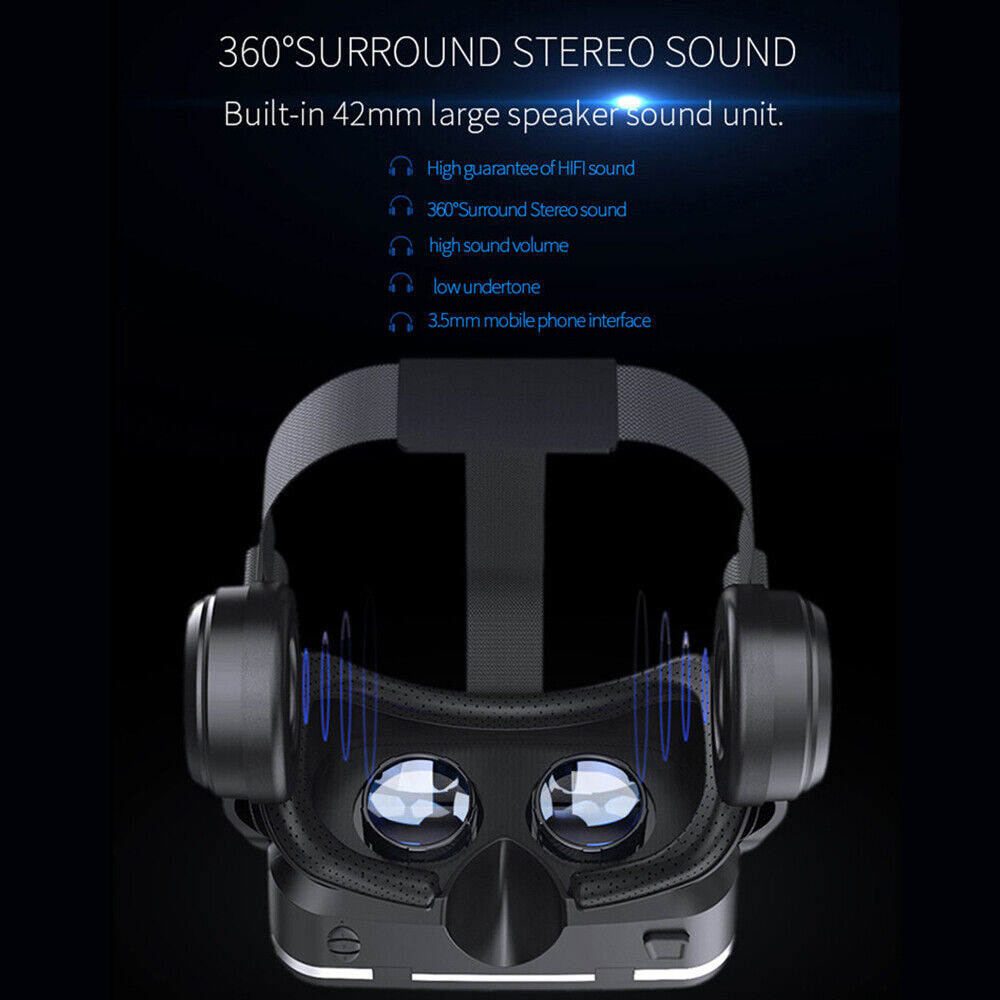 360° VR-headsetbriller til smartphone — Bluetooth-fjernbetjening