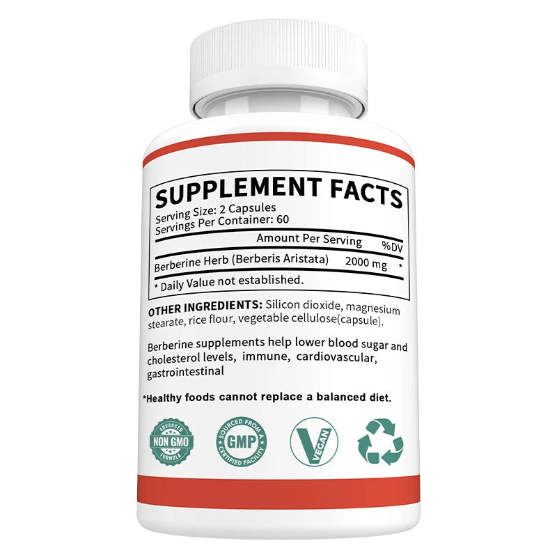 مركّب البربرين بجرعة 2000mg: توازن الأيض والحيوية اليومية