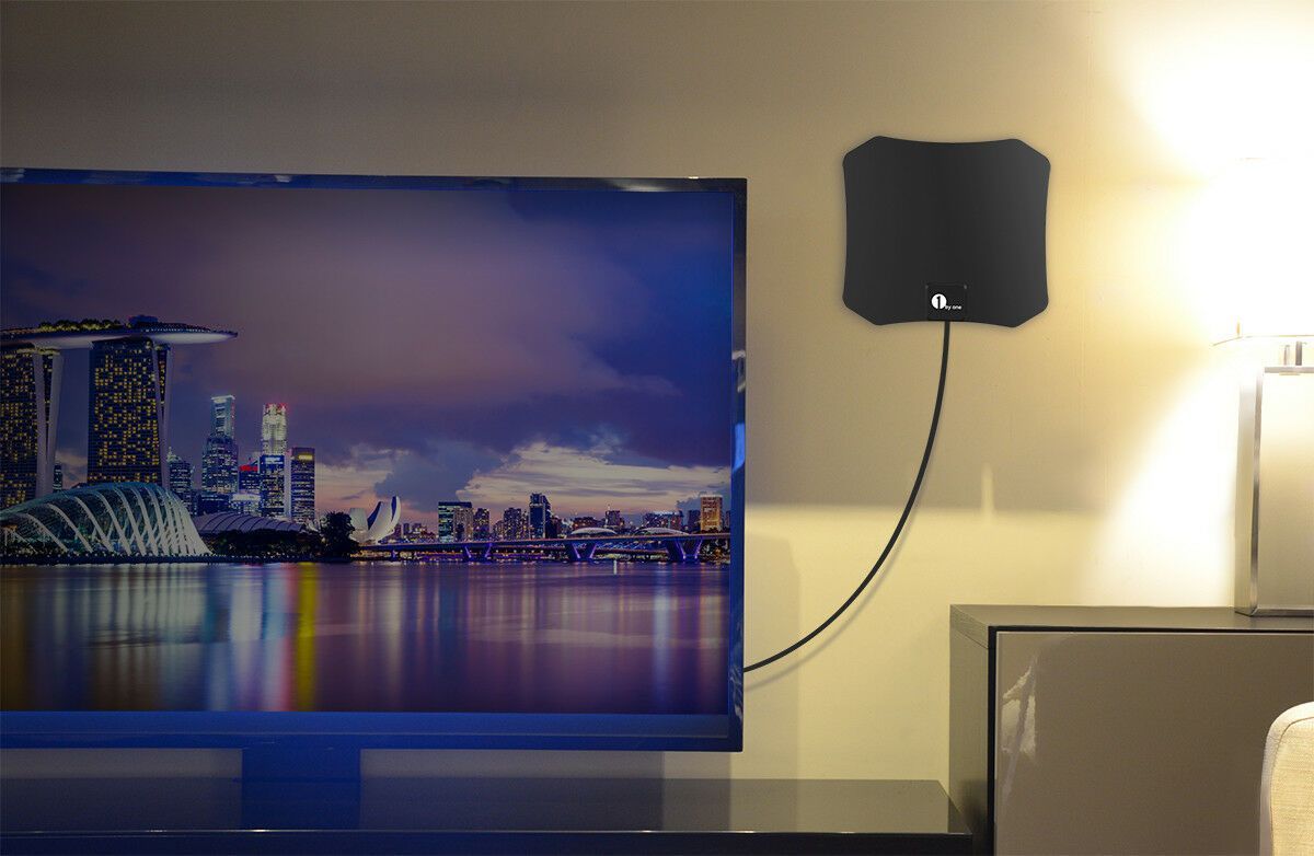 هوائي تلفزيون داخلي NovaLeaf Pro — مستقبل رقمي 4K عالي الكسب، قنوات عالية الدقة