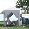 Faltbarer Pavillon 2m x 2m — Aufklappbares Partyzelt für draußen