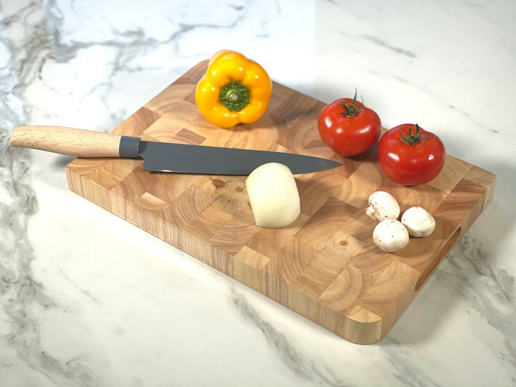 Solid Wood Chopping Board — Durable Kitchen Cutting Surface