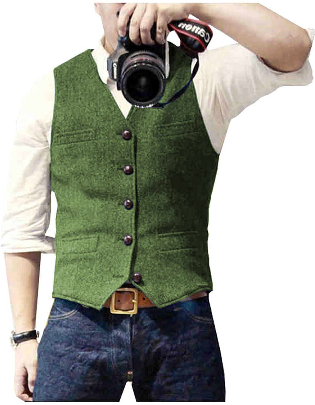 Stilvolle Herren-Gilet-Weste Frederik – Klassische moderne Formalbekleidung