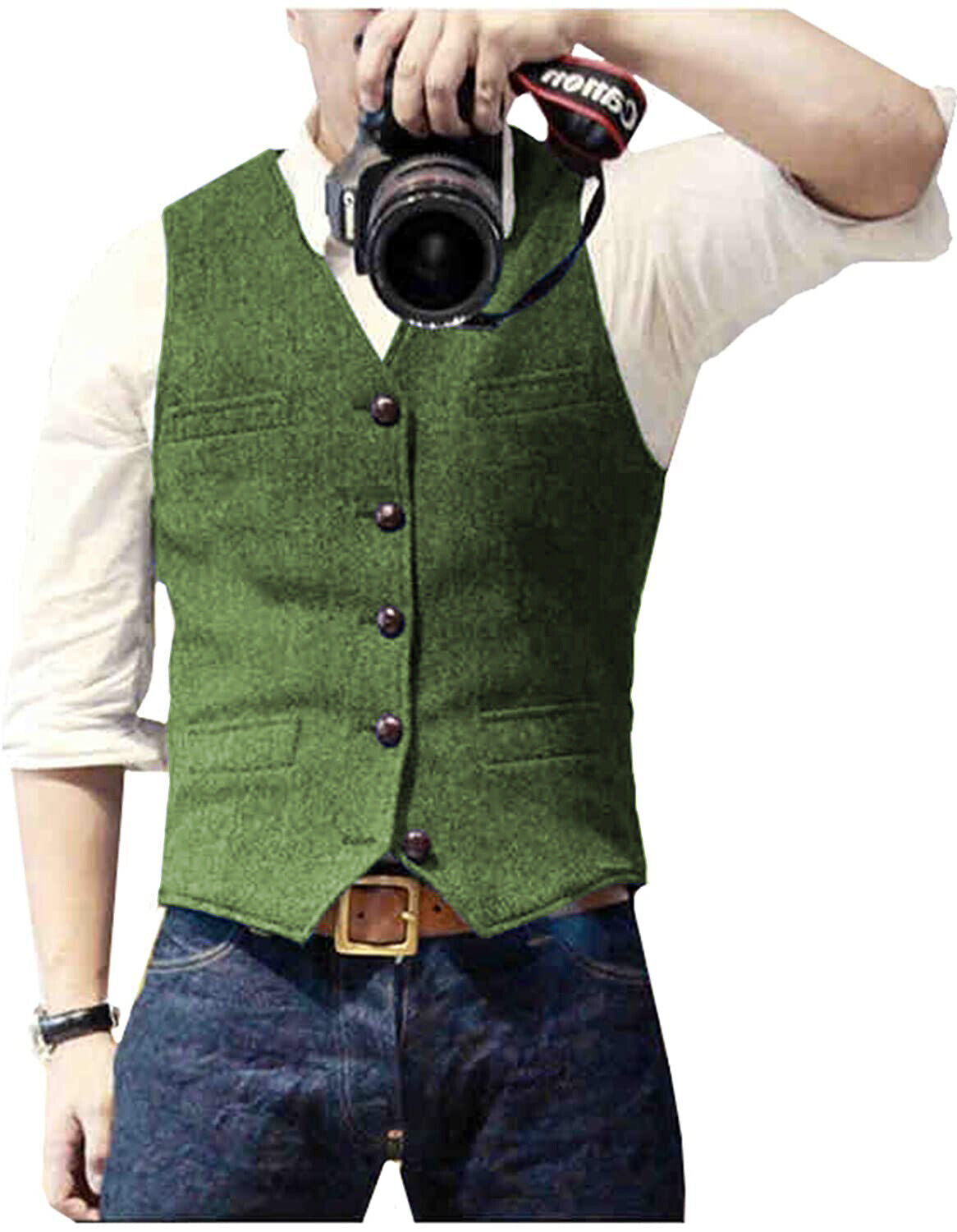 Stilvolle Herren-Gilet-Weste Frederik – Klassische moderne Formalbekleidung