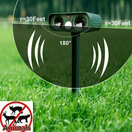 Infrared Solar Powered Animal Pest Repeller (1 Repeller) | Filindra