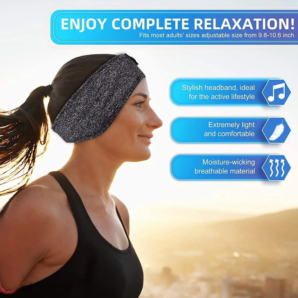 2-in-1 Wireless Sleeping Headphones, Sports Headband, for Sleeping, Workout, Jogging, Insomnia | Filindra