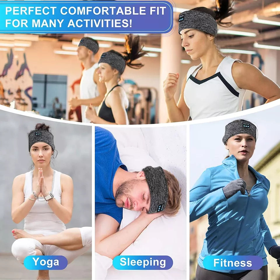 2-in-1 Wireless Sleeping Headphones, Sports Headband, for Sleeping, Workout, Jogging, Insomnia | Filindra