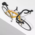 Soporte de pared para guardar bicicletas — portabicicletas de doble gancho