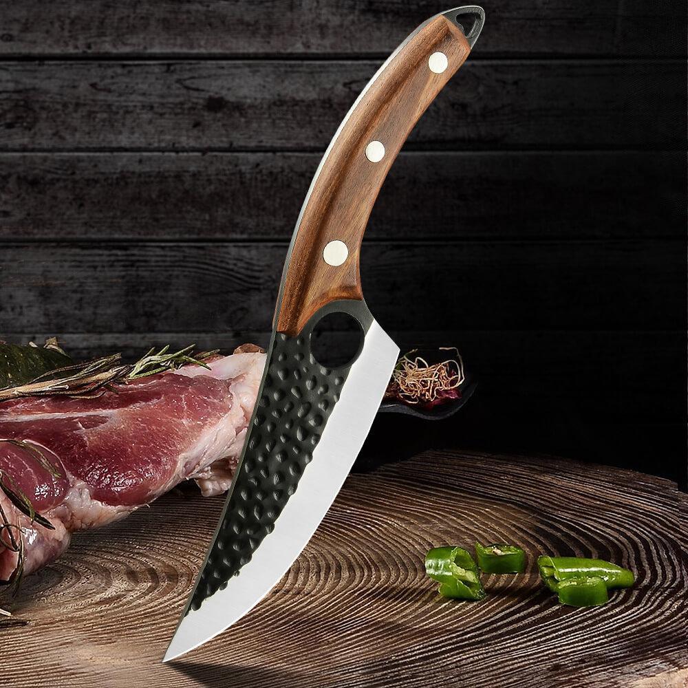 Serbian Hand-Forged 6-Inch Deboning Knife — Precision Ground Edge, All-Around Design