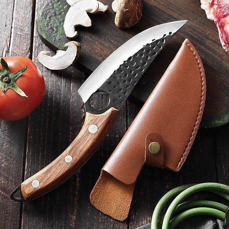 Serbian Hand-Forged 6-Inch Deboning Knife — Precision Ground Edge, All-Around Design