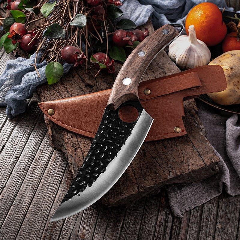 Serbian Hand-Forged 6-Inch Deboning Knife — Precision Ground Edge, All-Around Design
