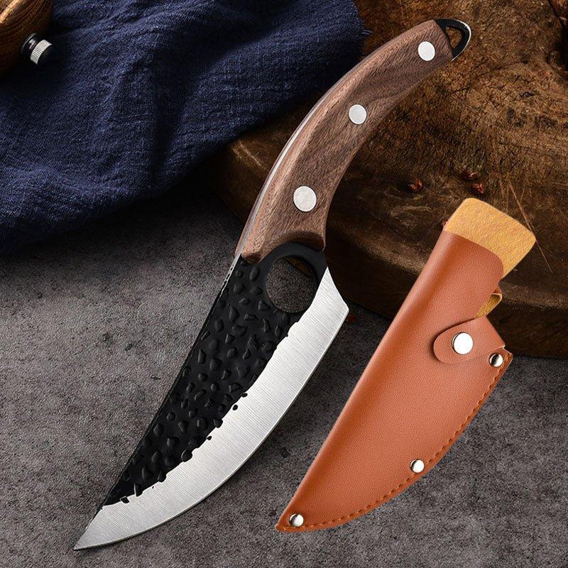 Serbian Hand-Forged 6-Inch Deboning Knife — Precision Ground Edge, All-Around Design