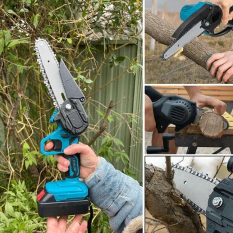 LumaSaw 6 pouces — Confort de la poignée ergonomique sans fil