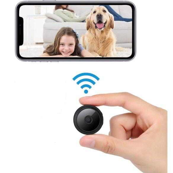 Compact Wireless Magnetic Camera with Real-Time Audio & Video Streaming | Filindra