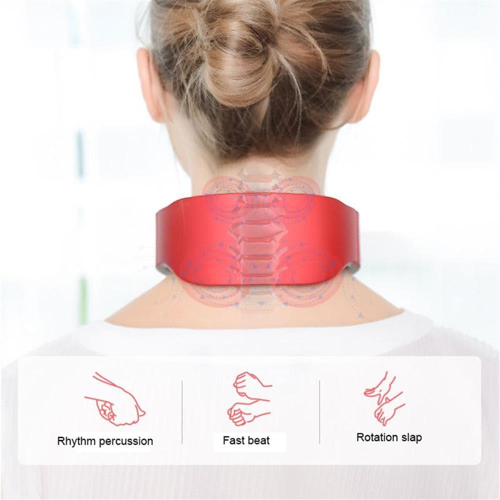 Masseur chauffant pour le cou et les épaules VitaPulse 4D — Portable, massage chauffant