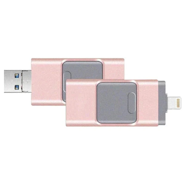 FlashDrive USB-minne för iOS, Android och bärbara datorer
