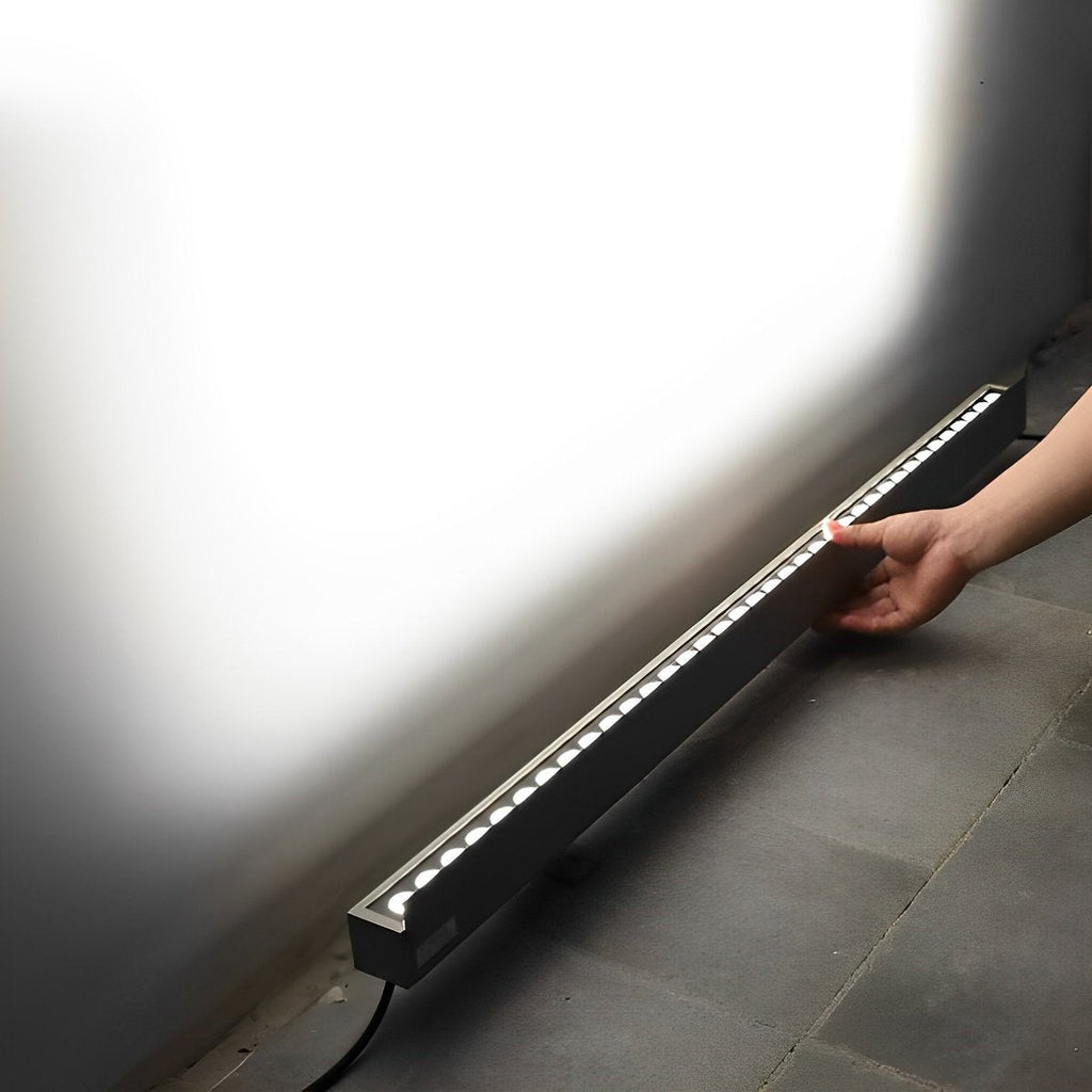 مصابيح LumaWave الجدارية الخارجية LED القابلة للتعتيم — هيكل من الألومنيوم