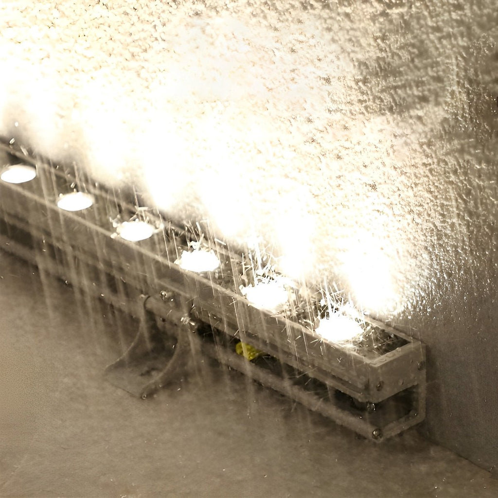 مصابيح LumaWave الجدارية الخارجية LED القابلة للتعتيم — هيكل من الألومنيوم