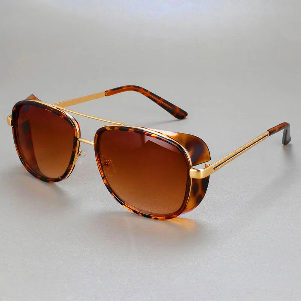 Retro-Pilotenbrille — UVA-/UVB-Schutz, Blendungsreduzierung