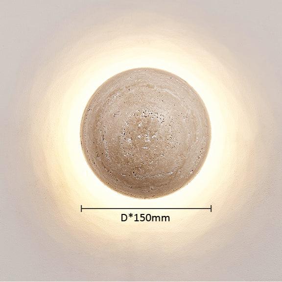 Asterra Cream Finish Wall Light — Minimalist Indoor Design