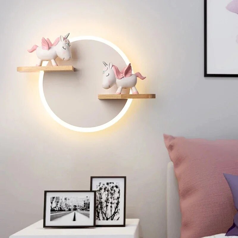 NordicGlow kreative nordische Wandleuchte — Minimalistische Wohndekoration