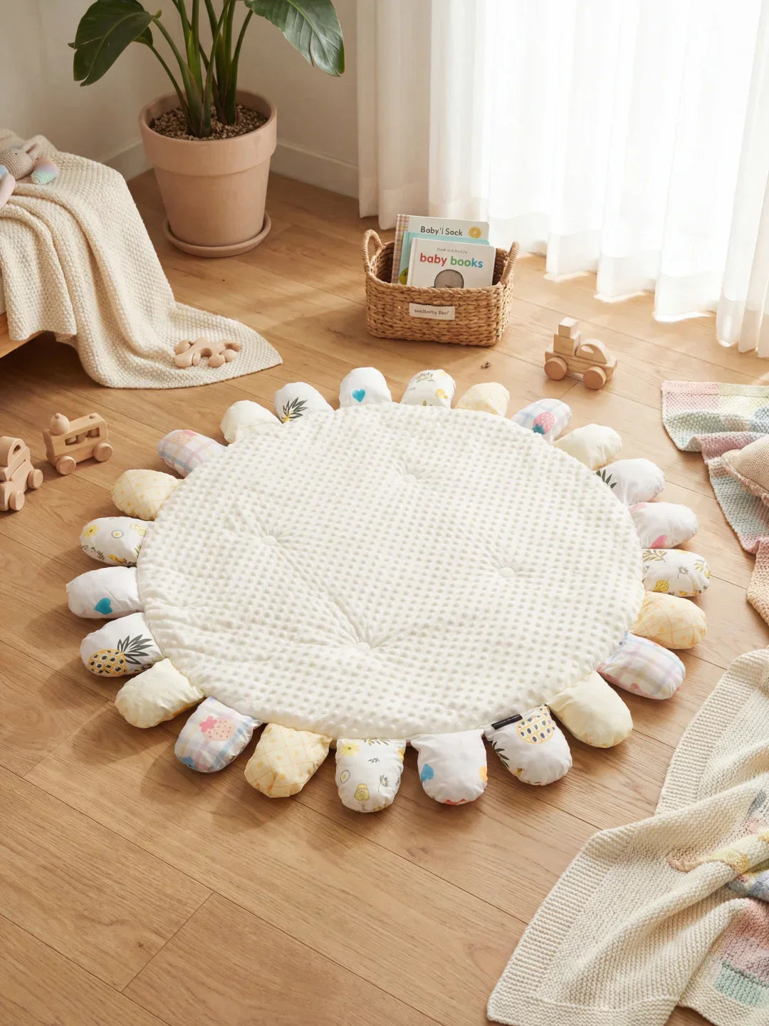 Soft 120 x 120cm Activity Play Mat