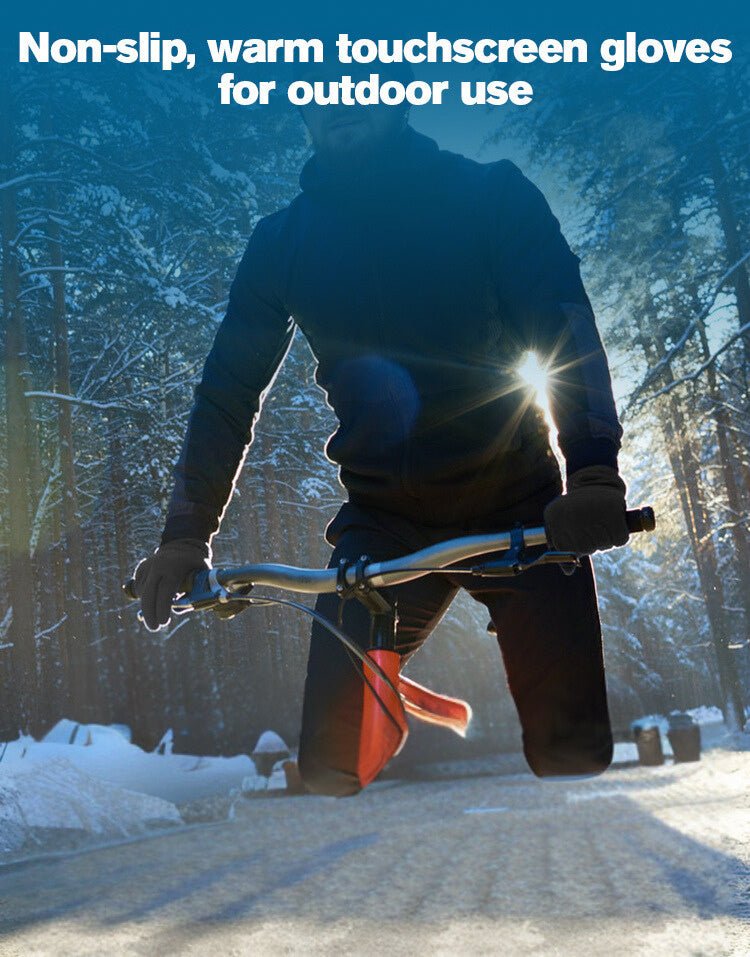 Nordvik Cycling Gloves — Insulated Waterproof Touchscreen Compatible