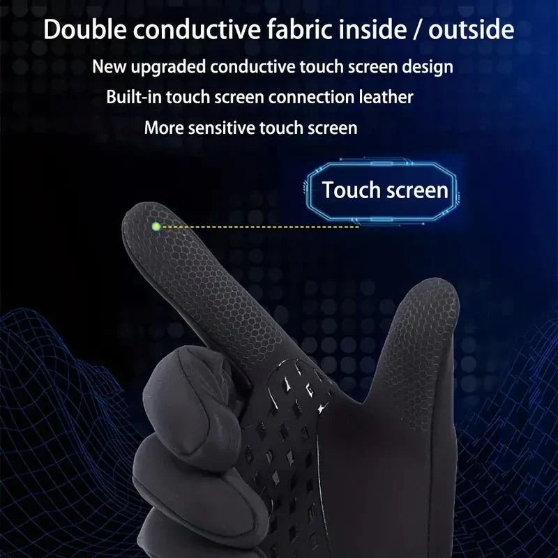 Nordvik Cycling Gloves — Insulated Waterproof Touchscreen Compatible
