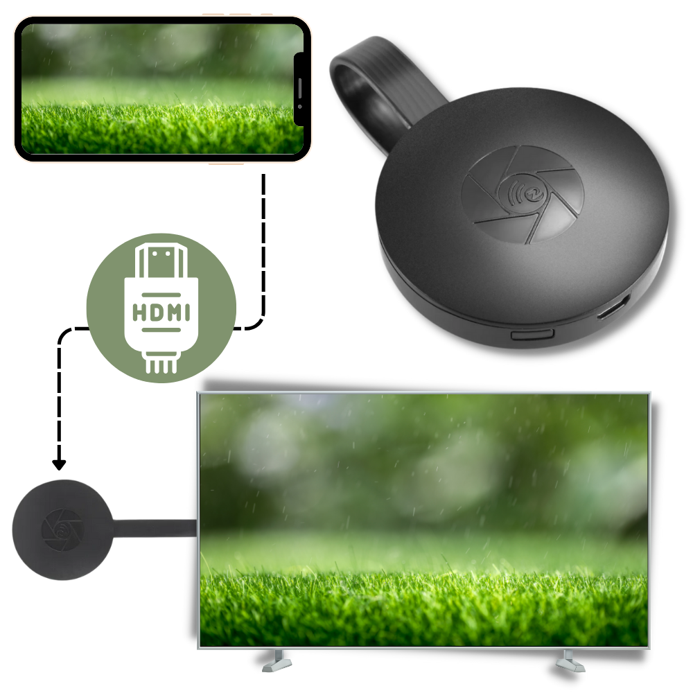 Dongle HDMI per Smart TV — Streaming e mirroring del telefono