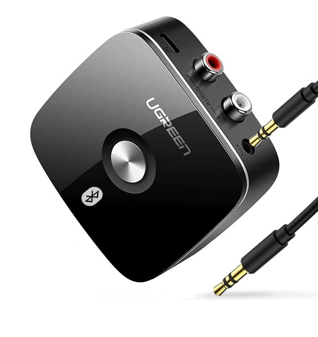 Trådlös Bluetooth 5.0-mottagare — kompakt design, ljud med ultralåg latens
