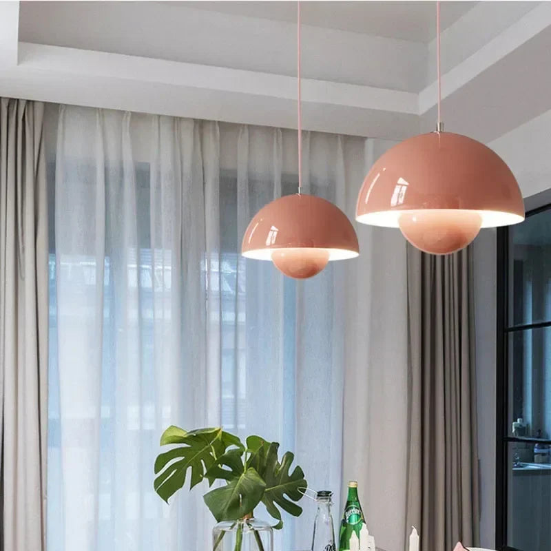 Danish Flower Pot Pendant Ceiling Lamp — Elegant Hanging Light