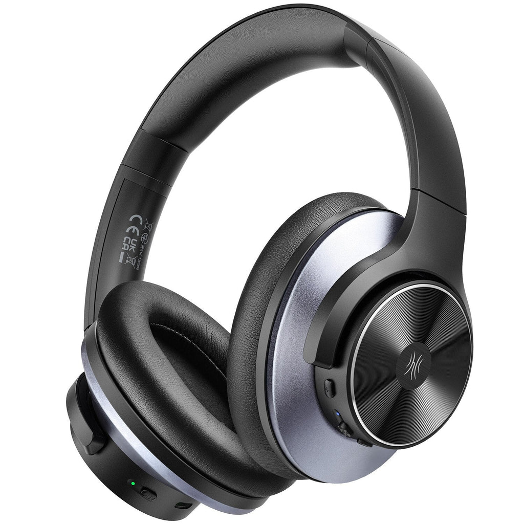 Kirrea trådlösa over-ear-hörlurar — aktiv brusreducering, Bluetooth 5.0, inbyggd mikrofon