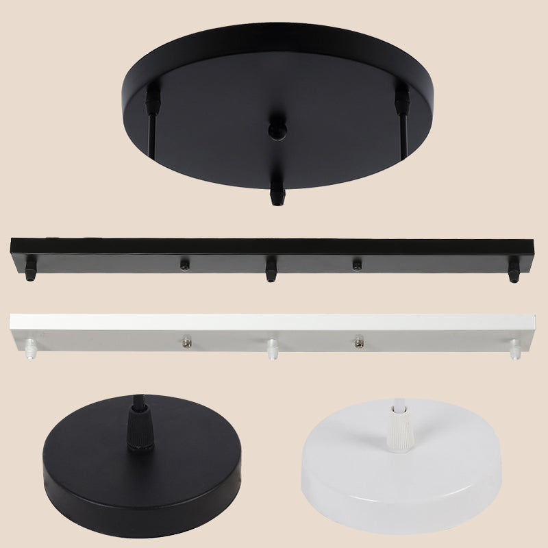 Base per rosone di lampada a sospensione — Supporto da soffitto facile da installare
