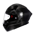 Leichter AH018-Motorradhelm aus Kohlefaser mit Vollvisier, DOT/ECE-zugelassen