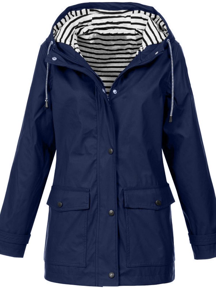 ChicGuard wasserdichte, winddichte Jacke – Trenchcoat-Stil für Frühling und Herbst